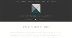 Desktop Screenshot of calvaryalpharetta.com